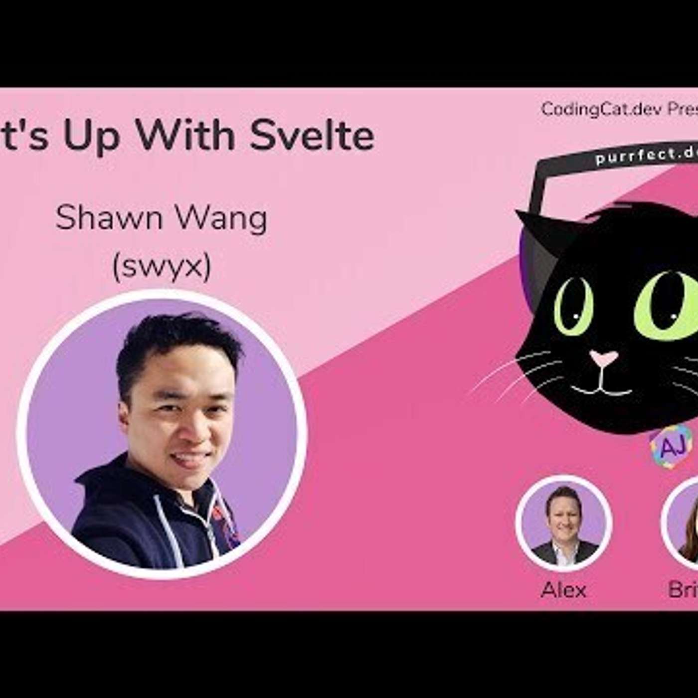 [Weekend Drop] Swyx on Svelte — CodingCat Podcast episode artwork
